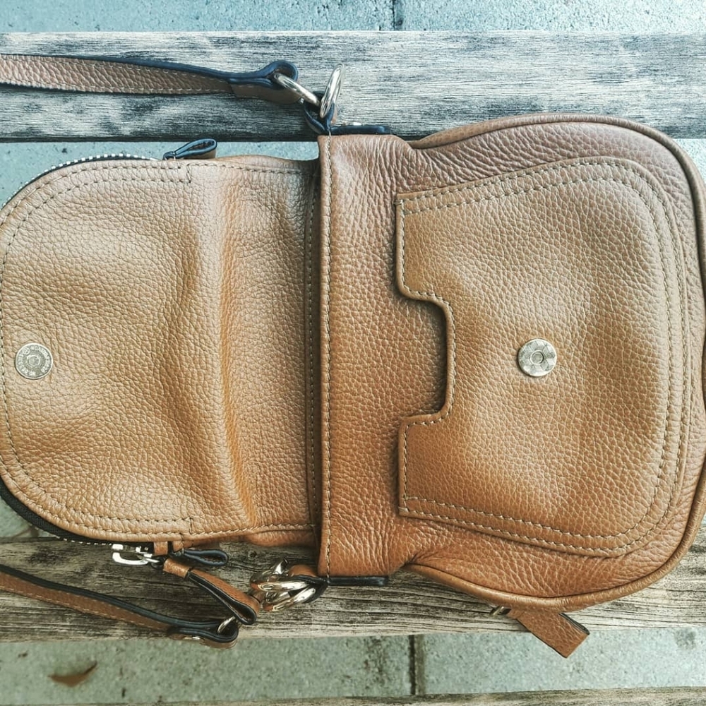 NZ crossbody leather bag